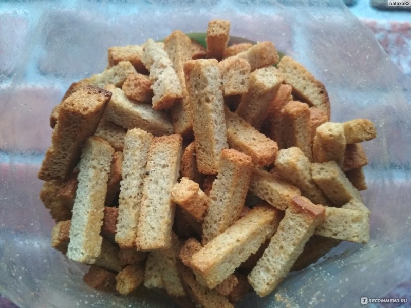 Чесночные гренки Хрустим