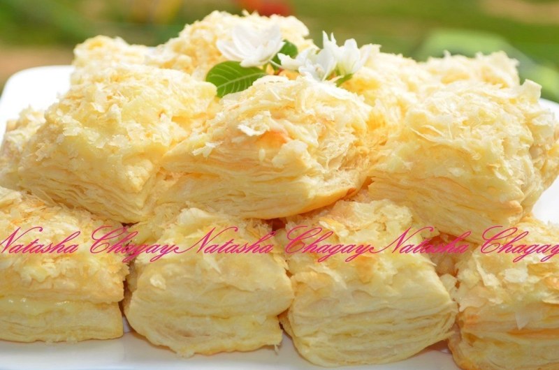 Слоеные пирожные