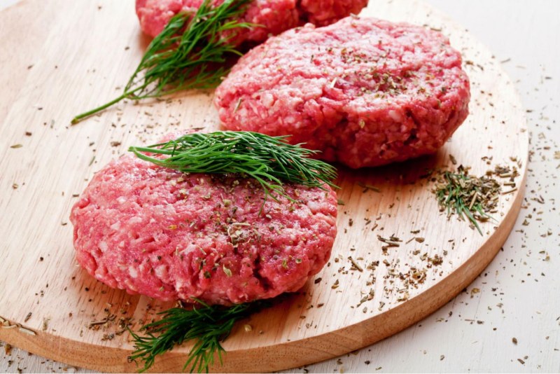 Рубленные мясные полуфабрикаты