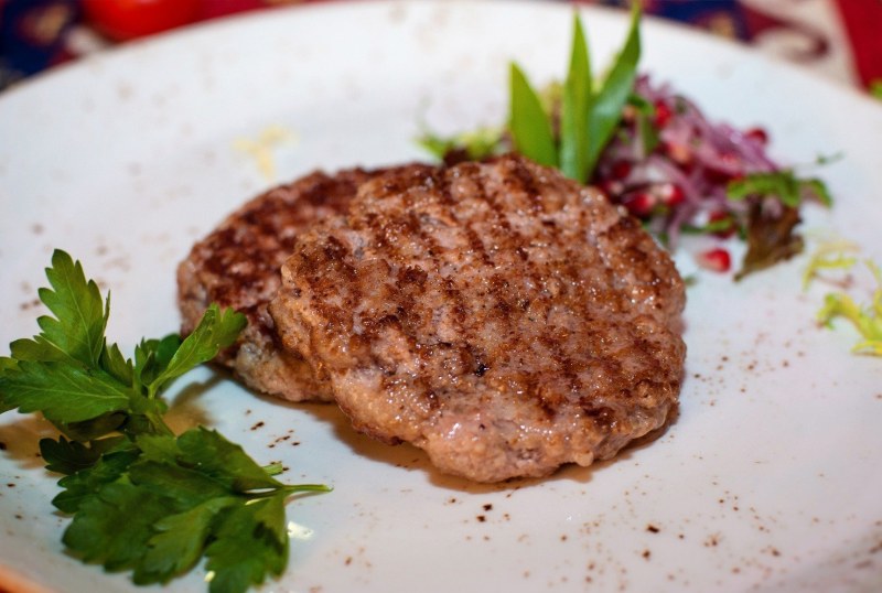 Шницель мясной рубленый
