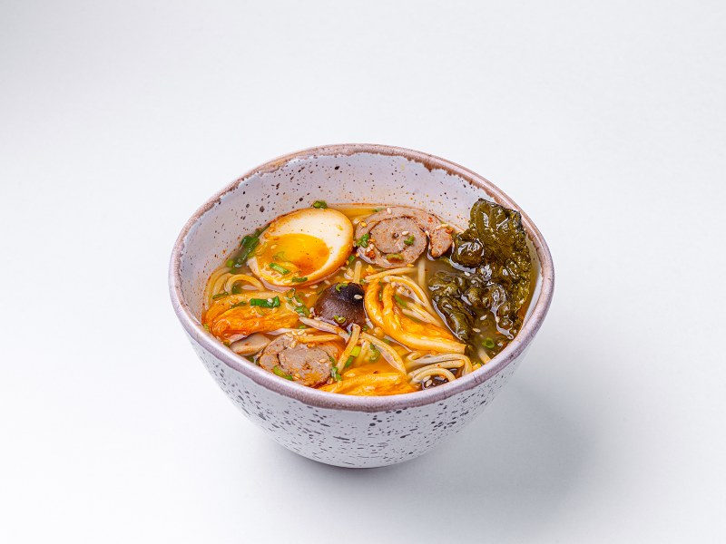 Корейский рамен с курицей