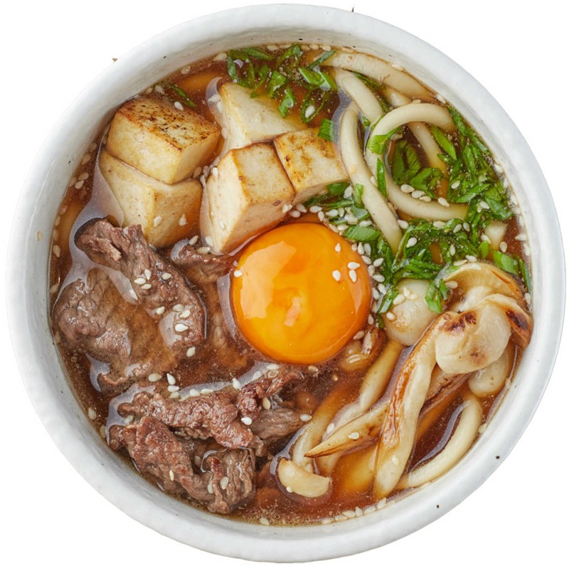 Рамен с кальмаром