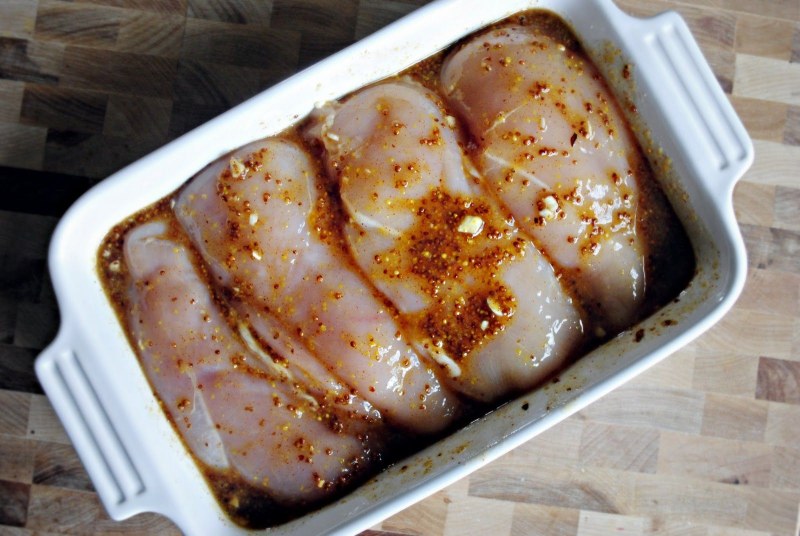 Куриная грудка в маринаде