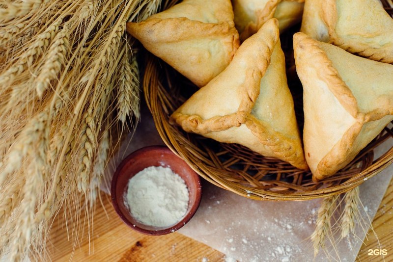 Татарская кухня эчпочмак