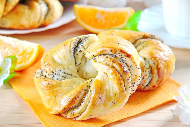 Булочки с апельсином