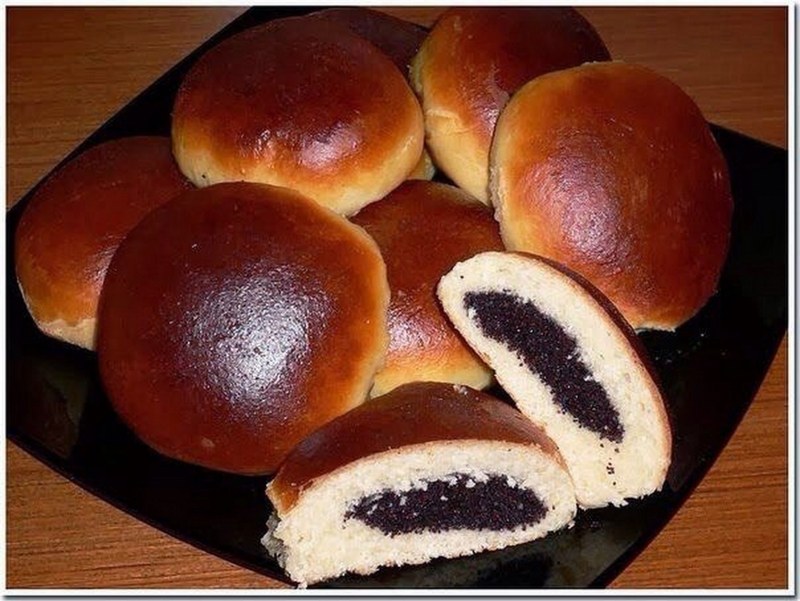 Булочки с маком Ольга Матвей