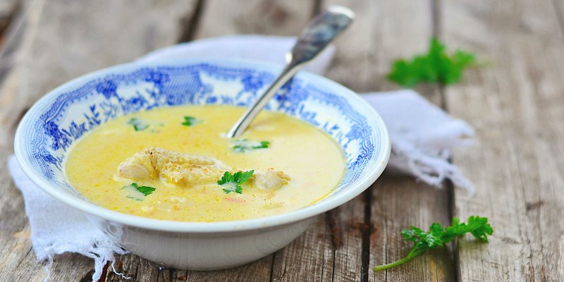 Суп-крем «куриный со сливками»