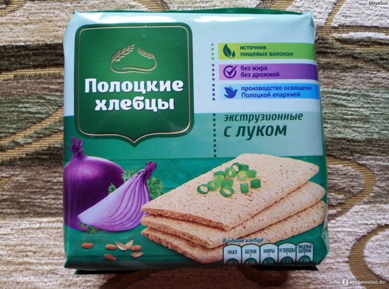 Хлебцы с луком. ОГО!