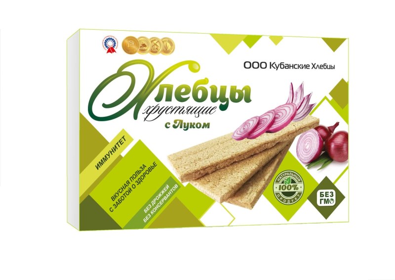 Хлебцы 100гр. Кубанские 1/24