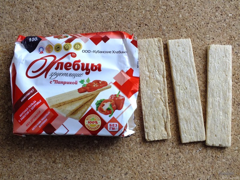 Заинский крекер хлебцы