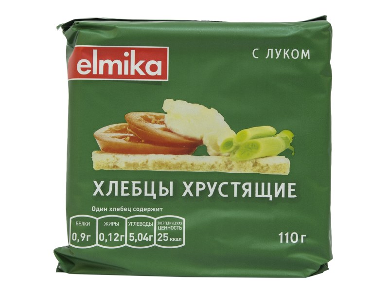 Хлебцы с луком Эльмика 110г