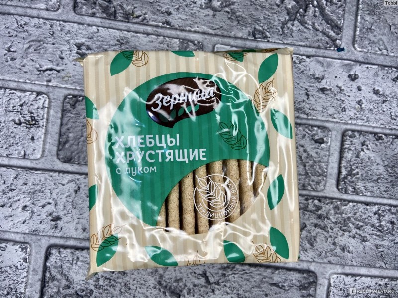 Хлебцы хрустящие с луком
