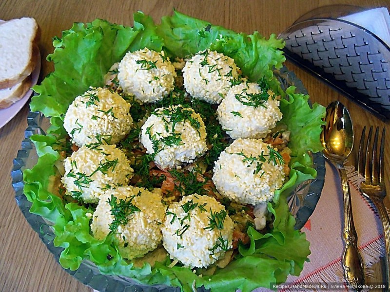 Кукушкино гнездо салат