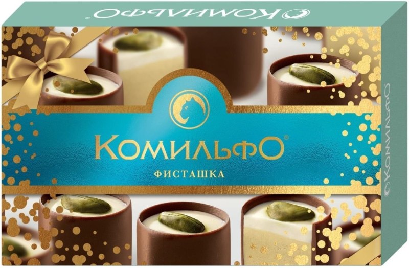 Конфеты Комильфо фисташка 116г