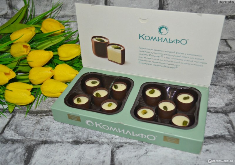 Конфеты Mathez "под'Ари" трюфель с фисташкой 160 гр