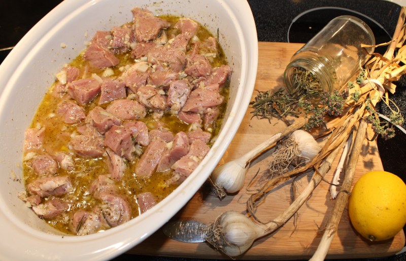 Мясо в соевом соусе