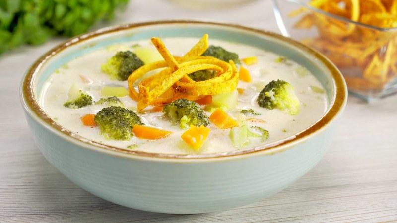 Сырный суп про100 кухня