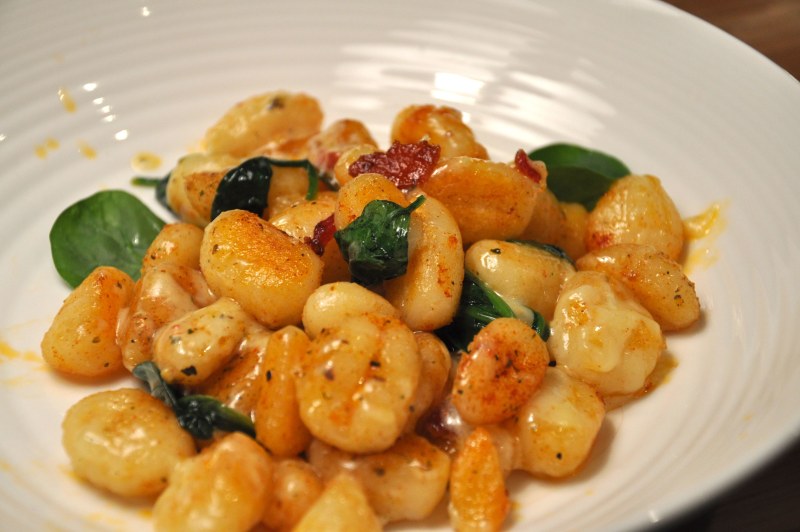 Crispy gnocchi