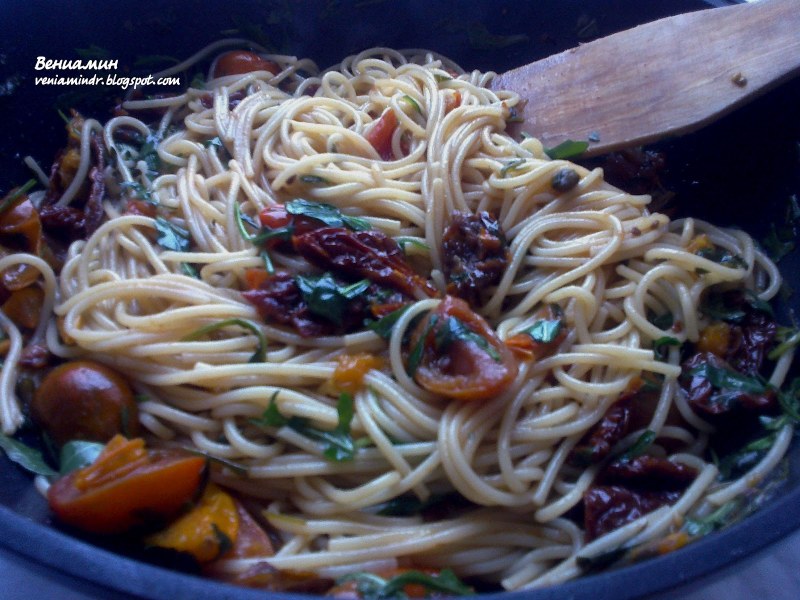 Паста с кедровыми орешками