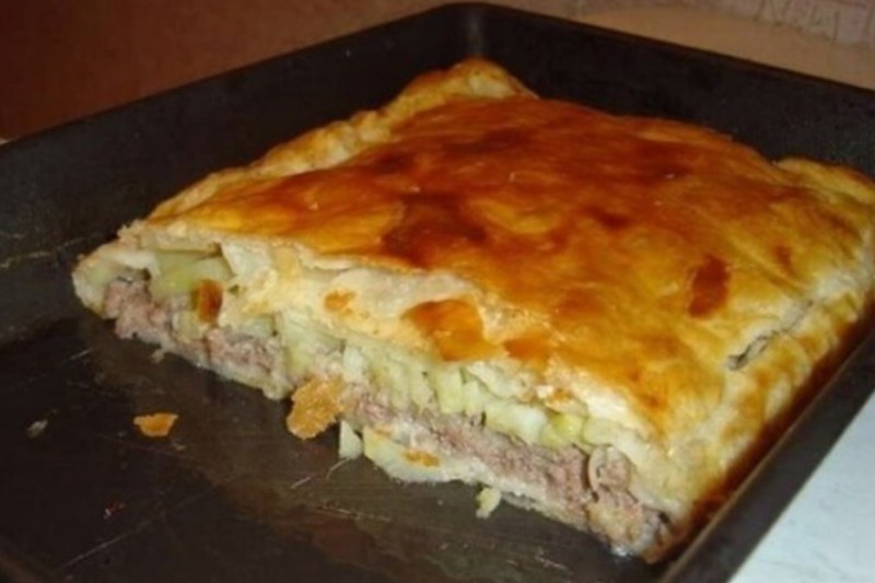 Пироги с фаршем в духовке