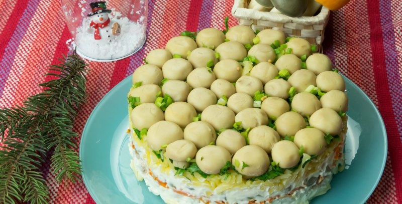 Салат Сказочная Поляна