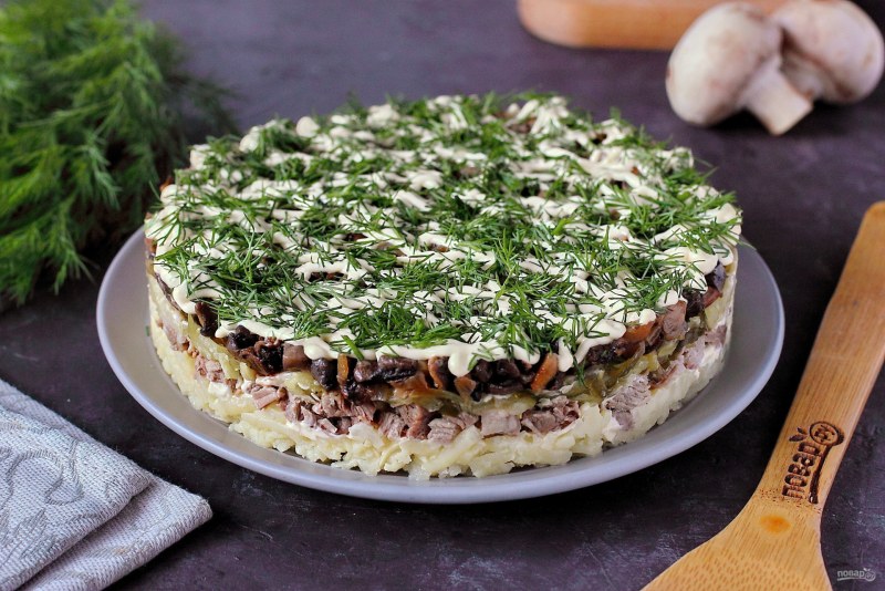 Салат каприз