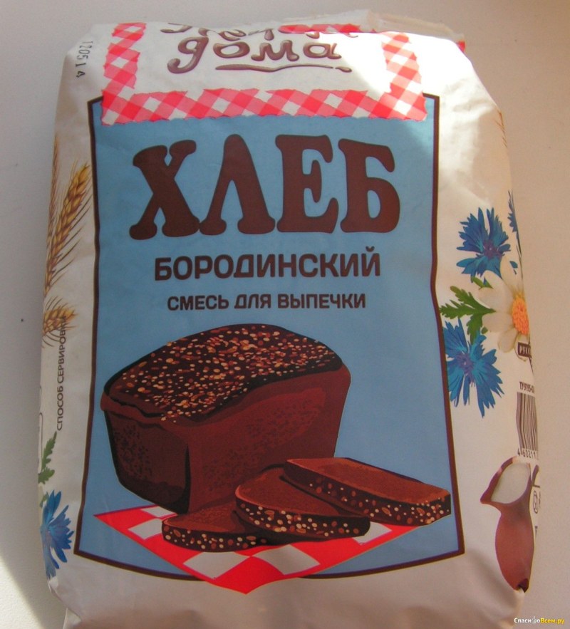 Хлеб из ржаной и пшеничной муки