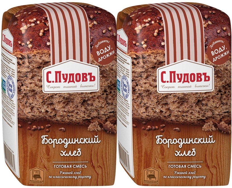 Хлеб Сдобрино Бородинский