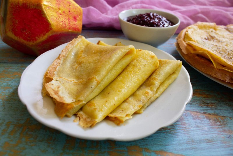 Блины на сыворотке