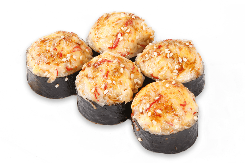 Маки с лососем и спайси