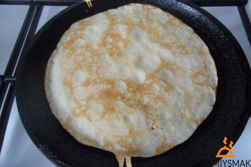 Пышные блинчики на молоке