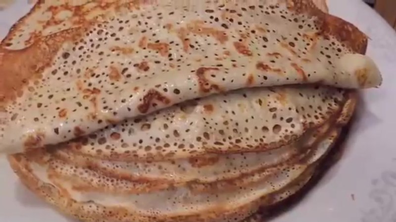 ПП блины из цельнозерновой муки на кефире