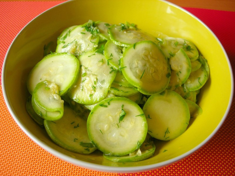 Замороженные кабачки