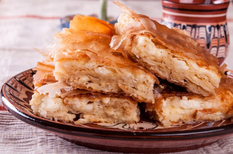 Болгарская выпечка баница