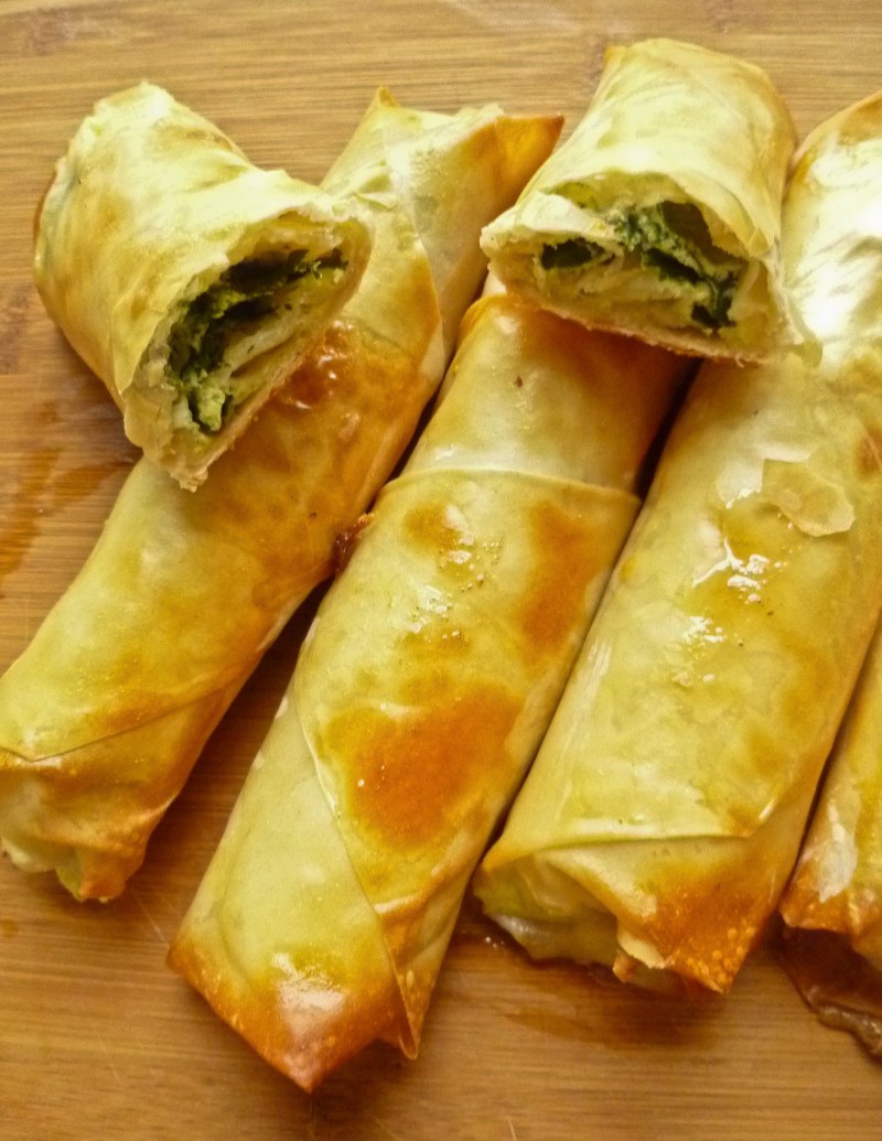 Венский штрудель с яблоками фило