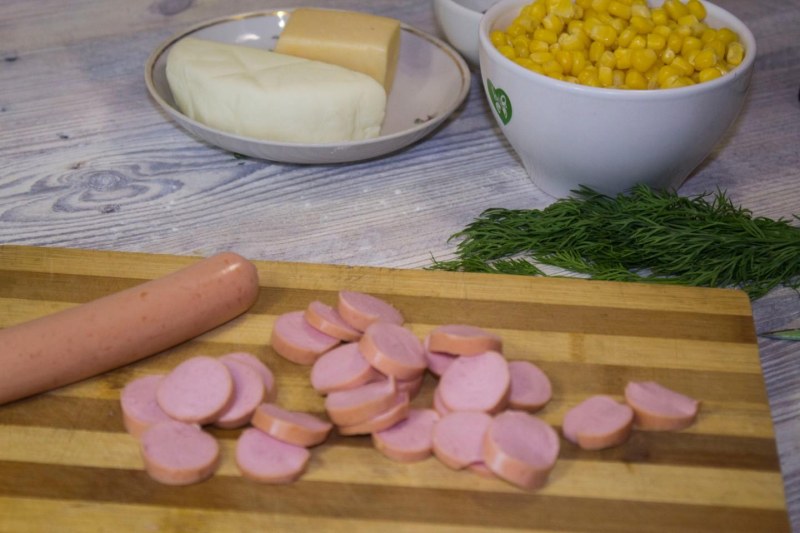 Пицца с ананасами Эстетика