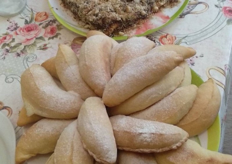 Яблочное печенье