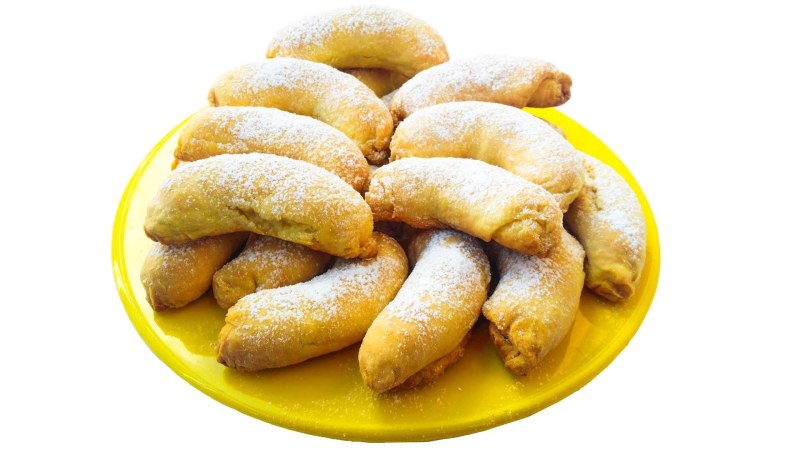 Банановое печенье с кокосовой стружкой
