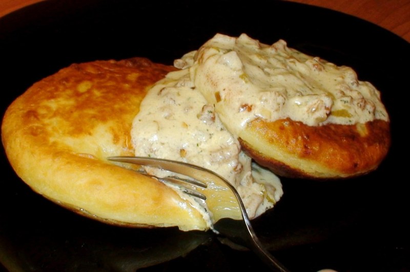 Литовские картофельные цеппелины