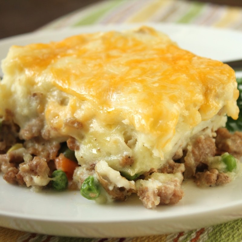 Картофельная запеканка с мясом
