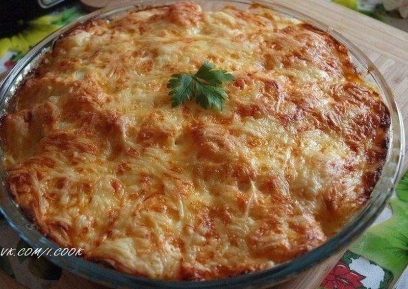 Запеканка из индюшатины