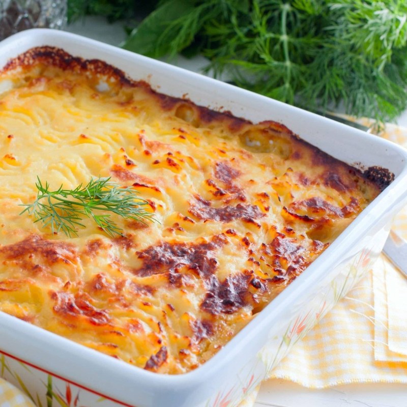 Рыбная запеканка "по-царски"