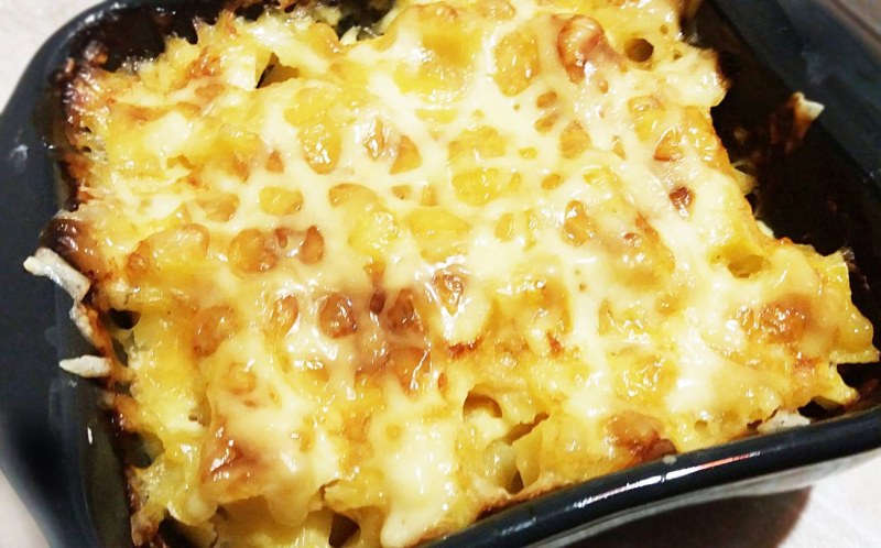 Фарш с картошкой в духовке с сыром