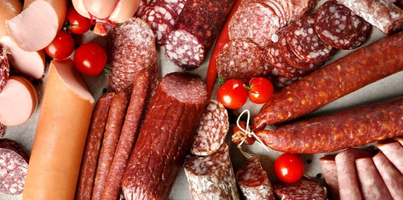 Колбаса венгерская сырокопченая