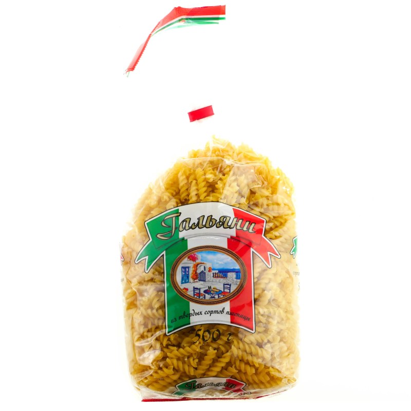 Гальяни макароны рожки, 500 г