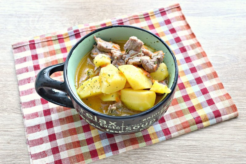Свинина с картошкой