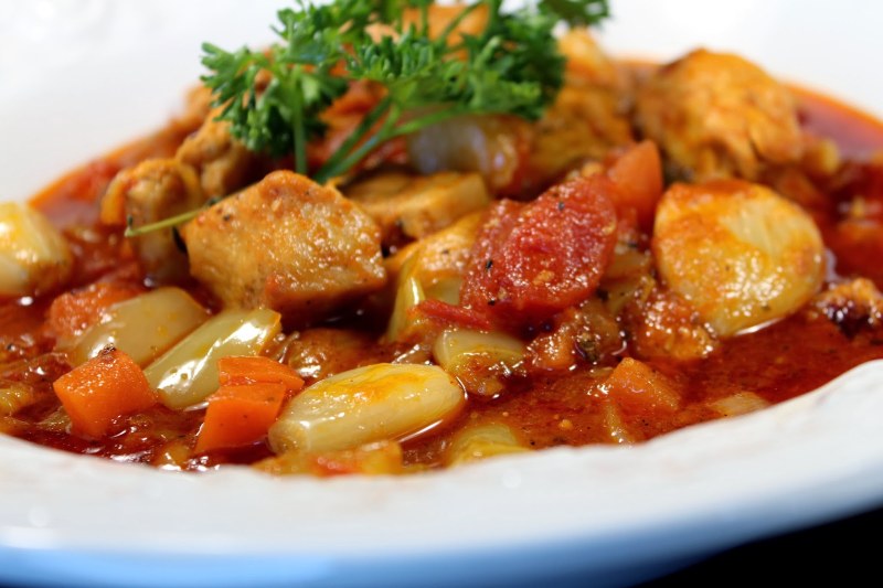 Овощное рагу с мясом