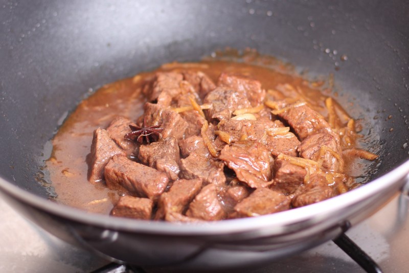 Мясо с имбирем