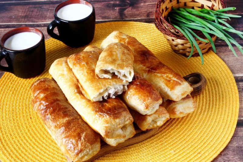 Слоеные пирожки