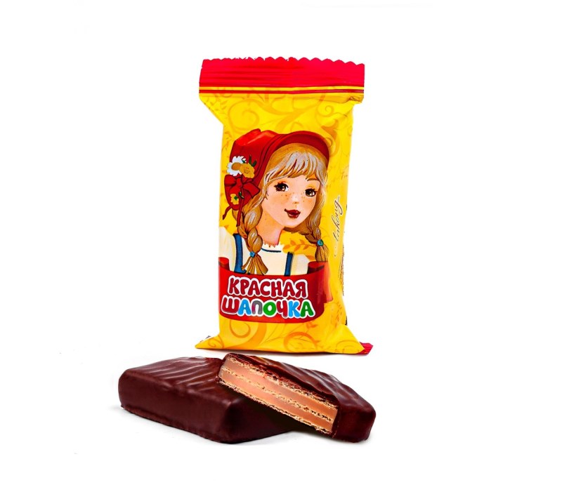 Большие вафельные конфеты
